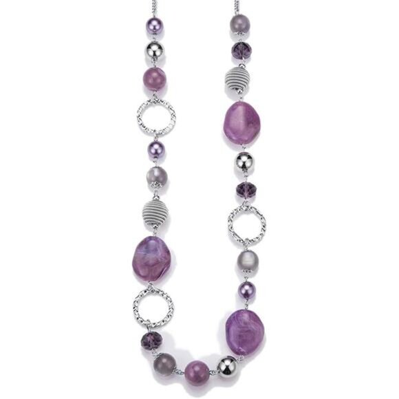 PEARL&CLUB Long Beaded Necklaces For Women - Sweater Chain Fashion Jewelry - Picture 1 of 14